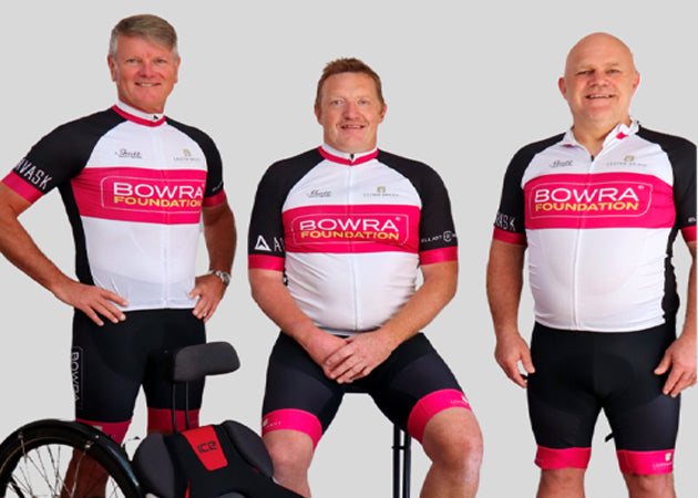 GEO TRACKS SUPPORTS TEAM BOWRA ON THEIR RIDE ACROSS BRITAIN