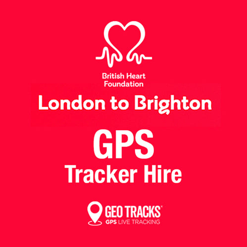 BHF London to Brighton - 16th June 2024 - GPS tracker hire